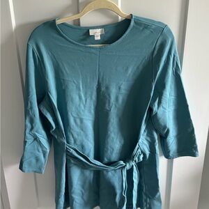 J. Jill Teal Tunic